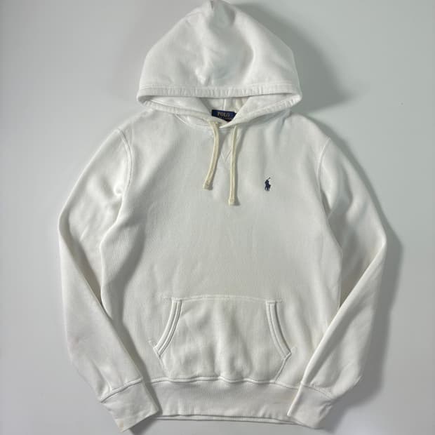 Polo 폴로 랄프로렌 신형 화이트 후드티