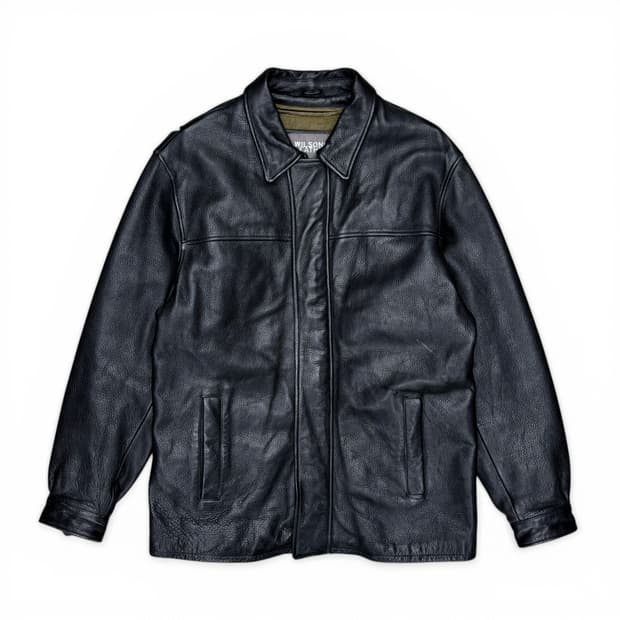 00's 윌슨 레더 카코트