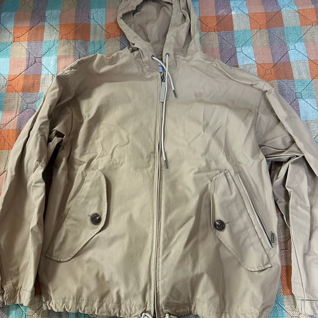 러프사이드 Hill Parka Beige Denim 2사이즈