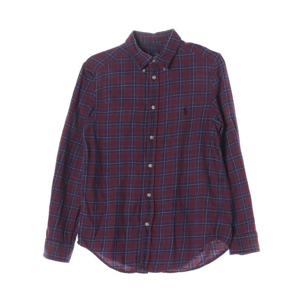 폴로 랄프로렌 보이즈 체크 셔츠 L 14-16