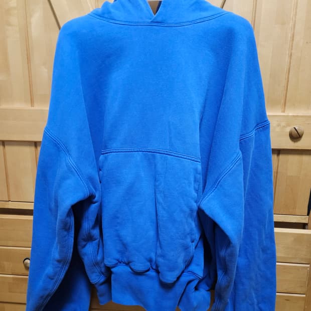 이지갭 퍼펙트 후드 블루 L