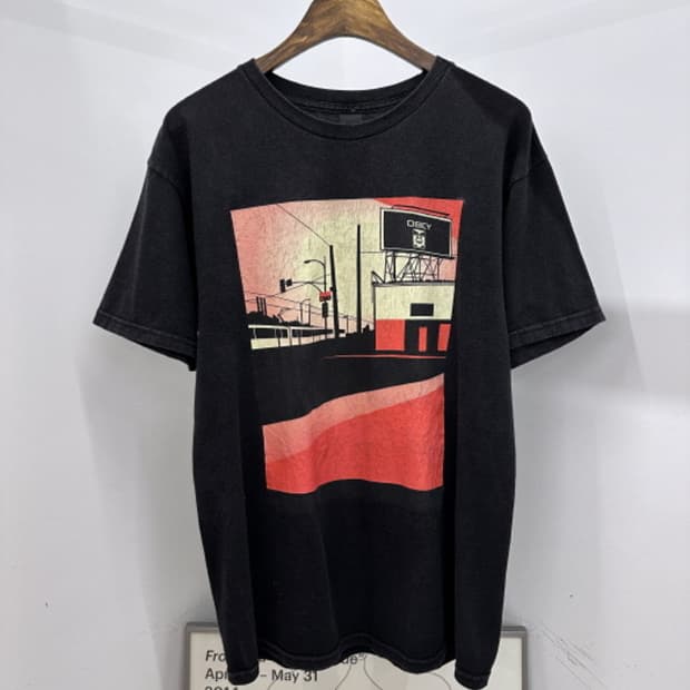 Obey 코튼 반팔티 (M)