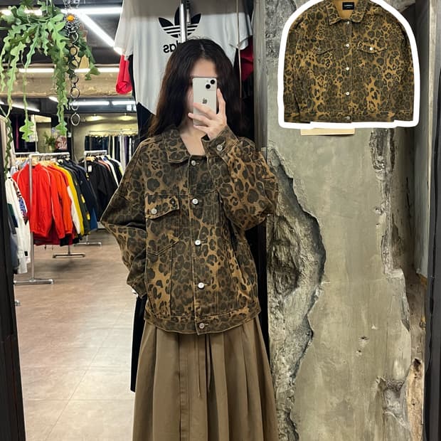 빈티지 레오파드 자켓  #csz1851