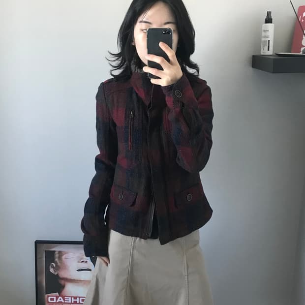 아베크롬비 타단체크 쉐르파 헤비 자켓