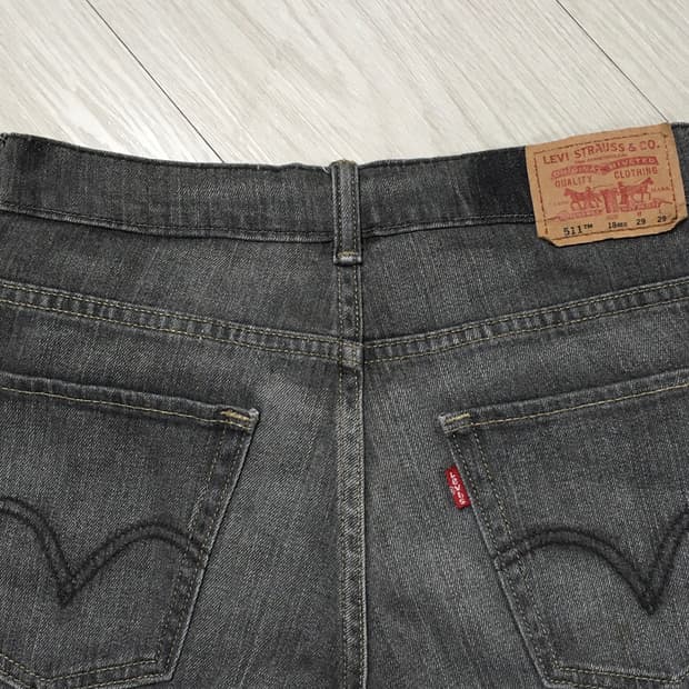 리바이스 Levi's 511 그레이 데님