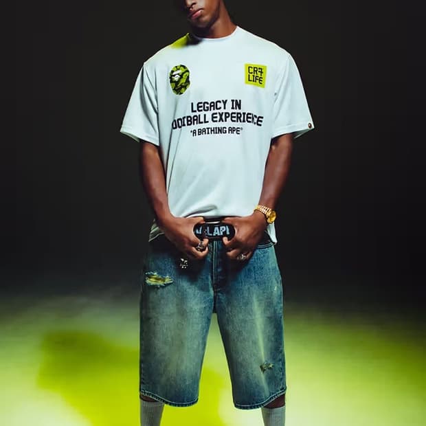 베이프 x CR7 호날두 반팔 티셔츠 2XL