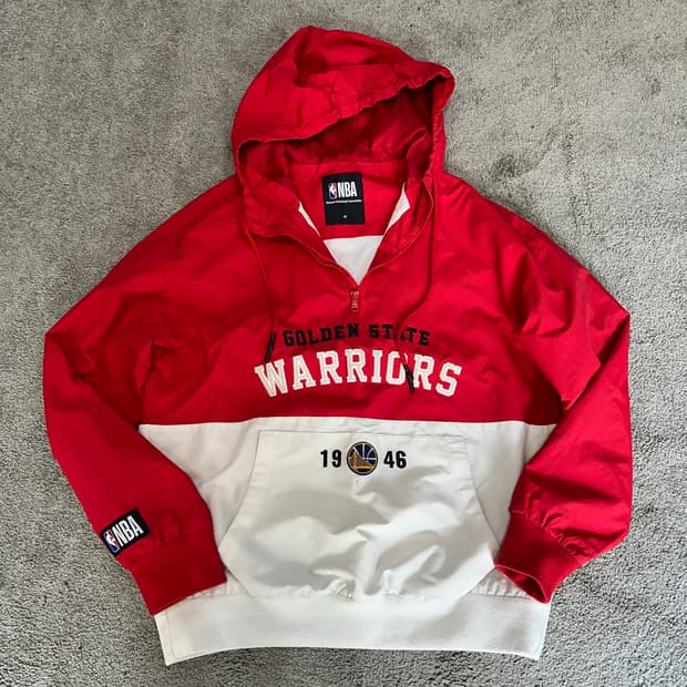NBA 골든스테이트 워리어스 아노락 자켓L