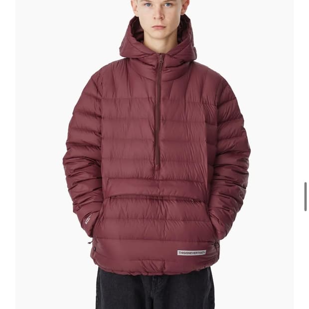 디스이즈네버댓 아노락패딩 M