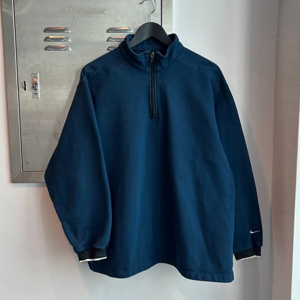 90s 나이키 쿼터집 스웻셔츠