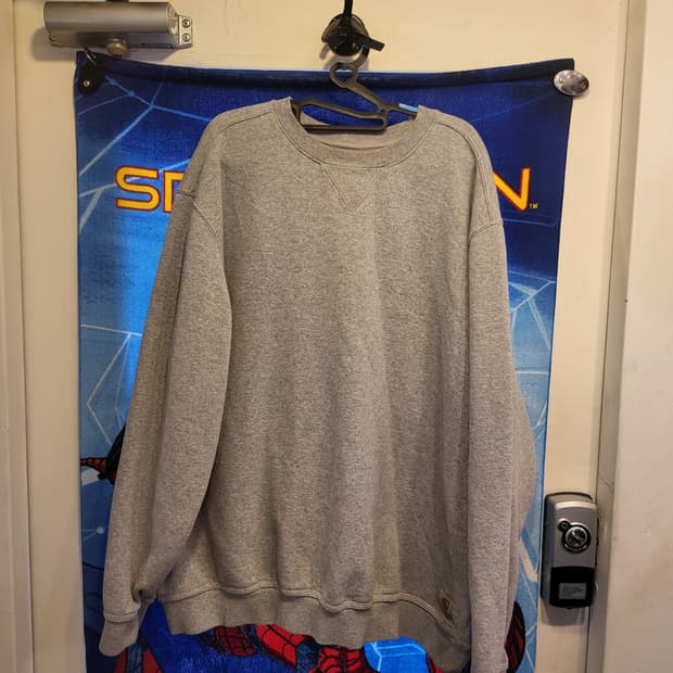 칼하트 그레이 맨투맨 티셔츠xl 105~110