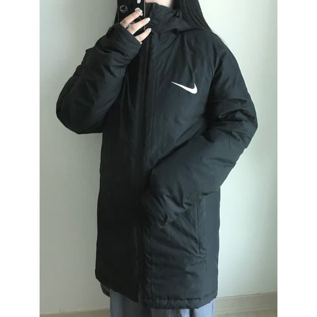 나이키 트레이닝 롱패딩 M