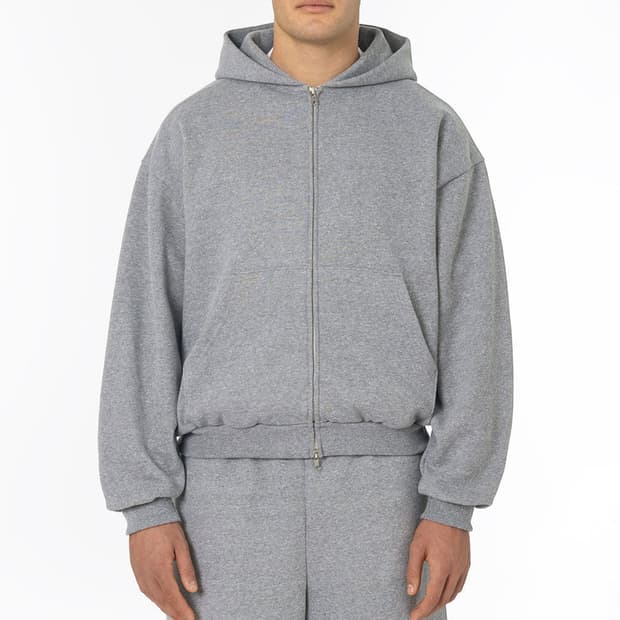 로스엔젤레스어패럴 laa 크롭 후드집업 L