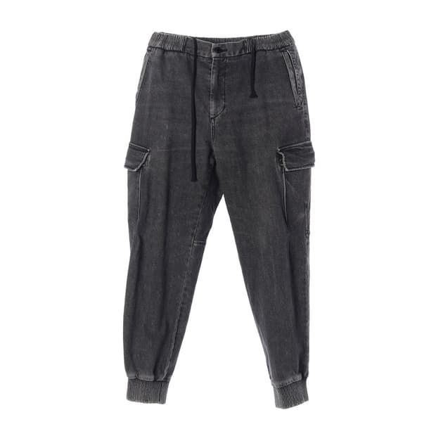 시스템 코튼 스판 조거팬츠