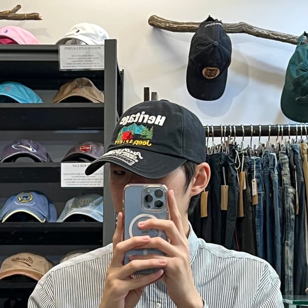 [OS/정품] JEEP 남여공용 볼캡모자
