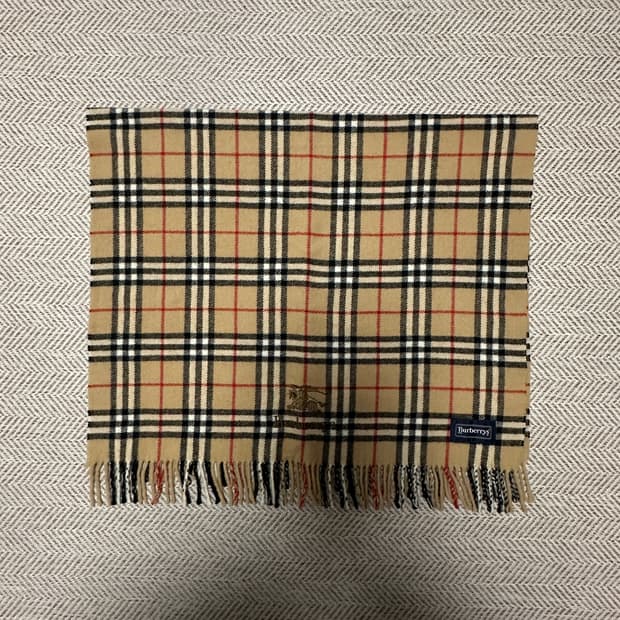 BURBERRYS wool 100% muffler