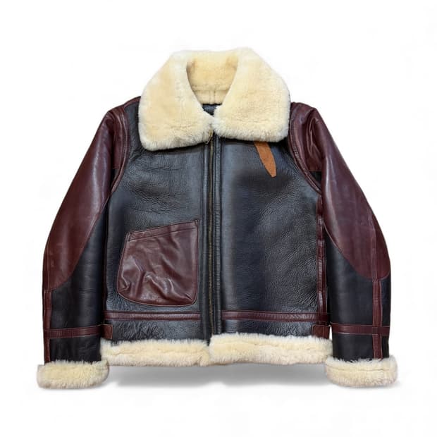 B-3 타입 복각 양가죽 무스탕 자켓 