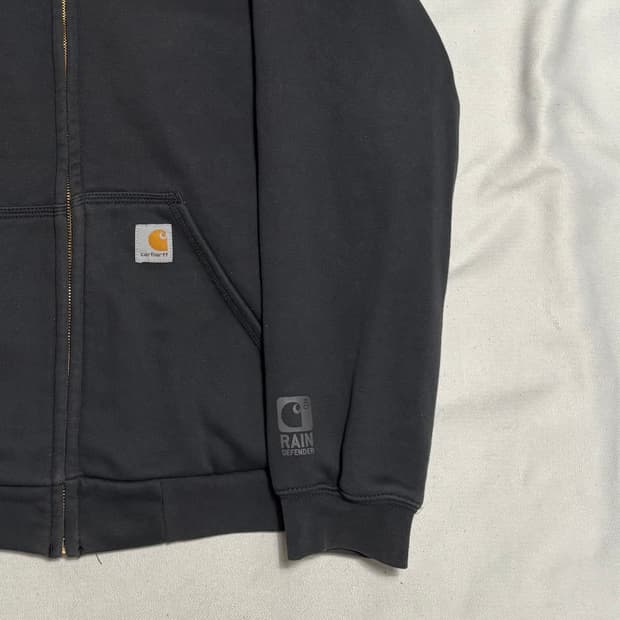 M 칼하트 챠콜 써멀 후드 집업