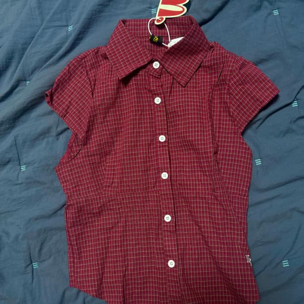 mershier 빈티지 반팔 셔츠