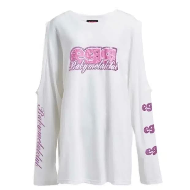 베메클 베이비메탈클럽 에그 트윙클 컷 롱슬리브 에그 콜라보 egg