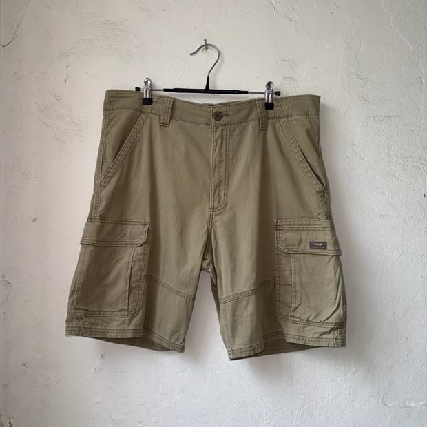 [34] wrangler 랭글러 베이지 버뮤다팬츠