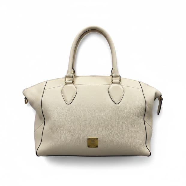 MCM 퍼스트레이디 끌라망스 가죽 토트백