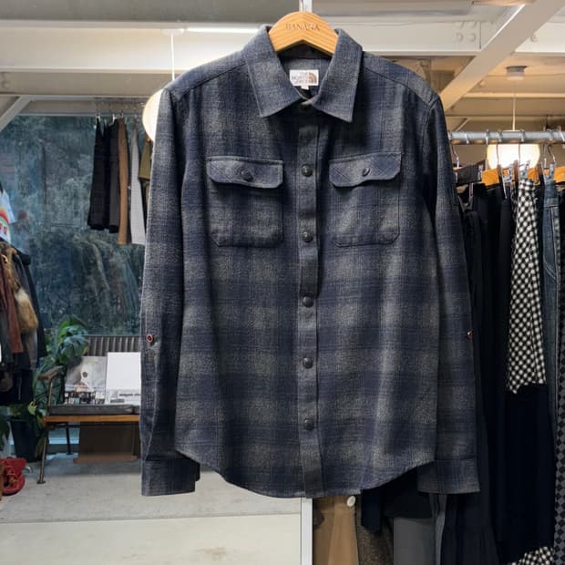 노스페이스 플란넬 셔츠