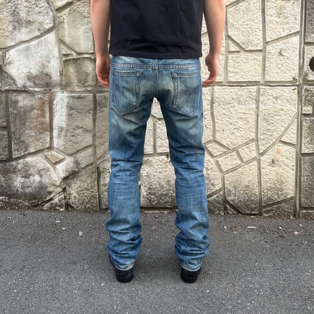 디젤 슬림 스트레이트 빈티지 데님