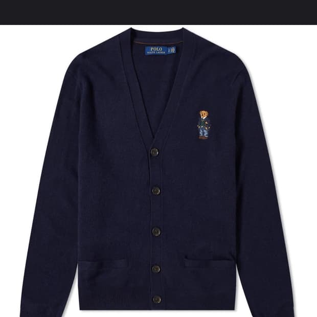 폴로 베어 가디건 L