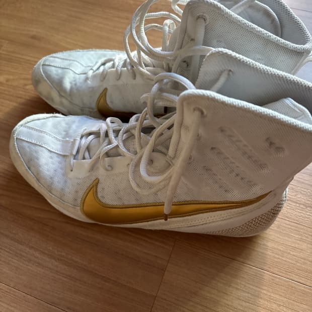 나이키 마초마이 골드 270