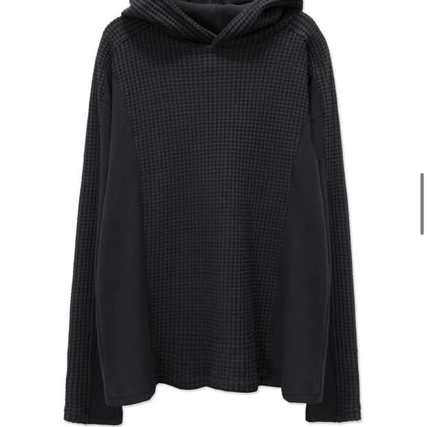 이그노타 CORE:13 PANELED HOODIE (BLACK)