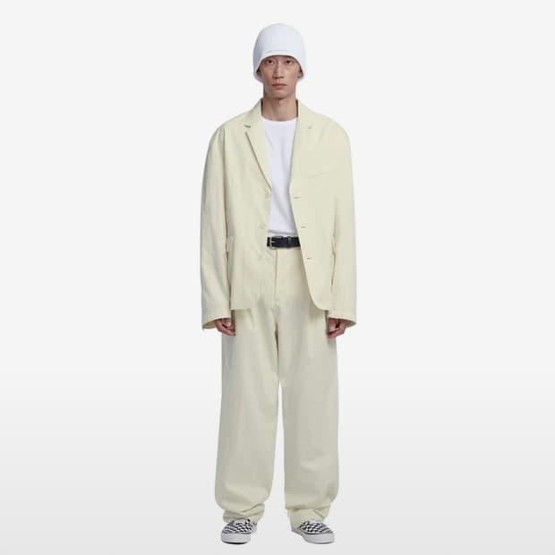 노매뉴얼 블레이저 & 팬츠 세트 아이보리