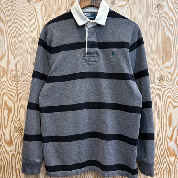 폴로 랄프로렌 스트라이프 럭비티