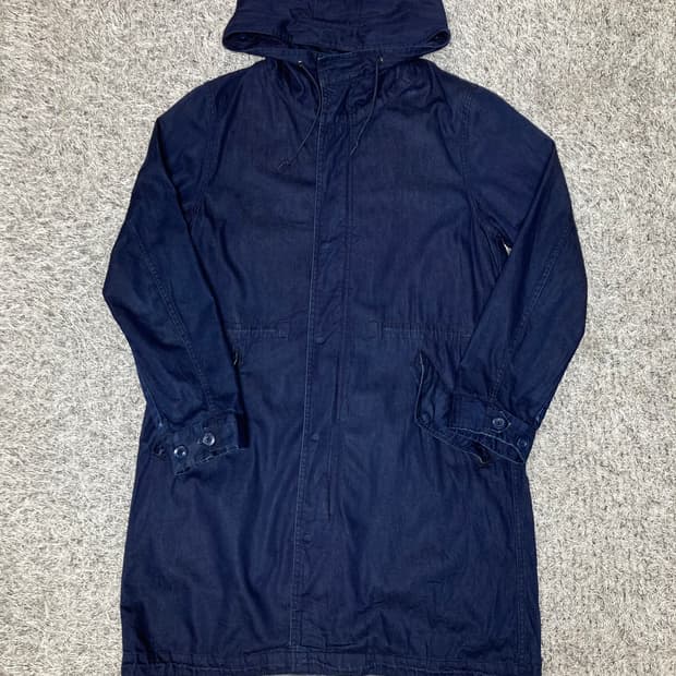 JPN vtg 데님 피시테일파카
