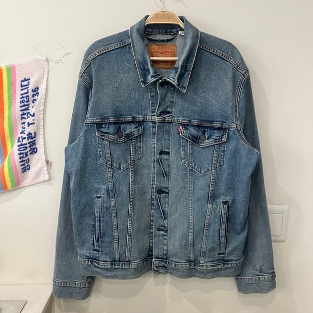 119 리바이스 데님 청자켓