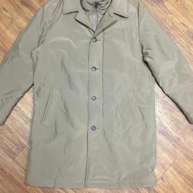 코오롱인더스트리 캠브리지 구스다운 패딩코트