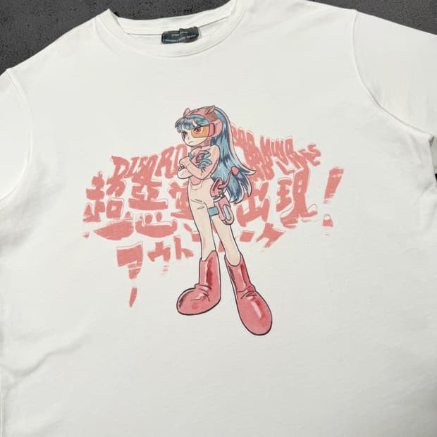 선데이오브클럽 x 우마미즘 화이트 반팔