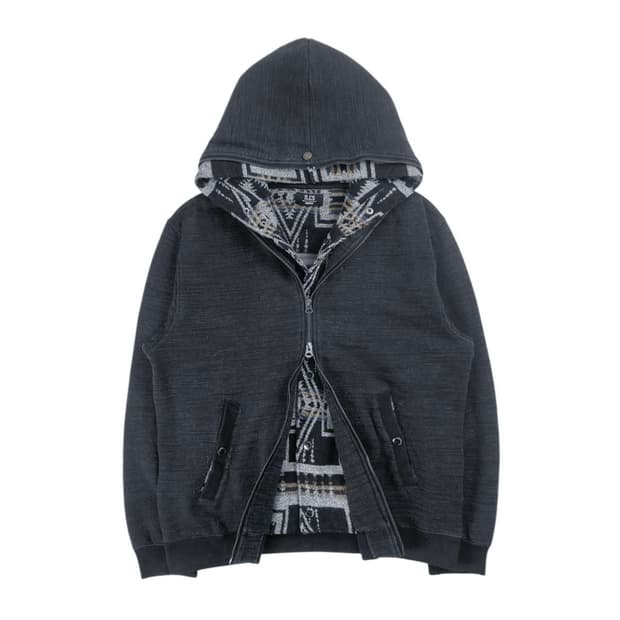 ills 레이어드 후드집업  XL