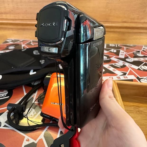 (블랙) Sanyo Xacti 산요 작티 CG10 빈티지캠코더