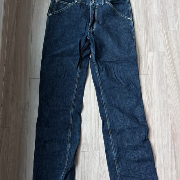 [M] 블랙아웃 데님 팬츠