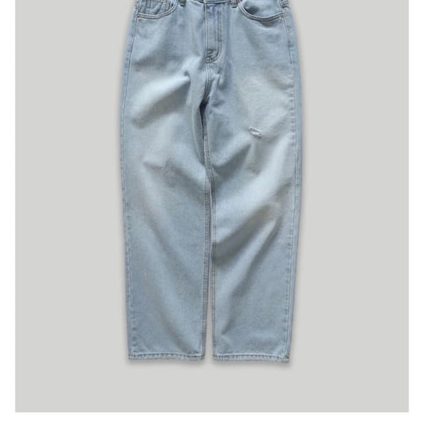 쉬이즈큐트 버디 데님 Buddy denim pants Light blue
