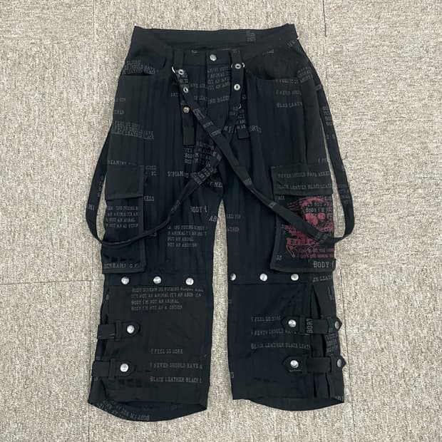 h.anarchyism for plus Suspenders Pant
