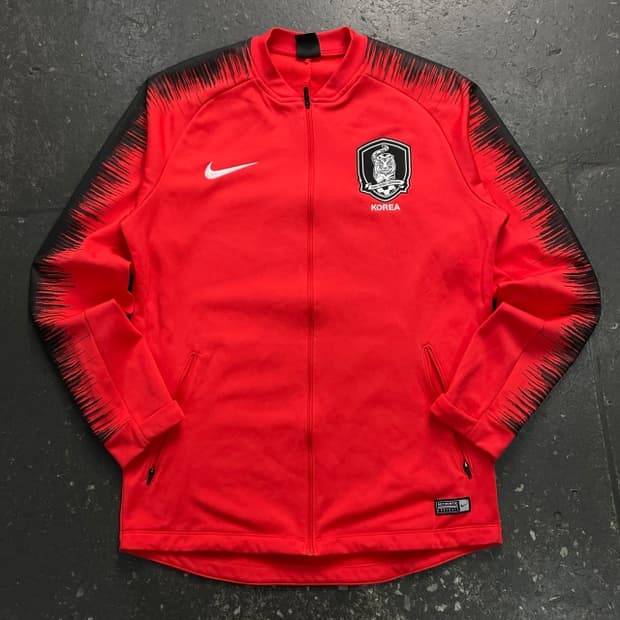100 나이키 드라이핏 국대 앤썸 자켓 