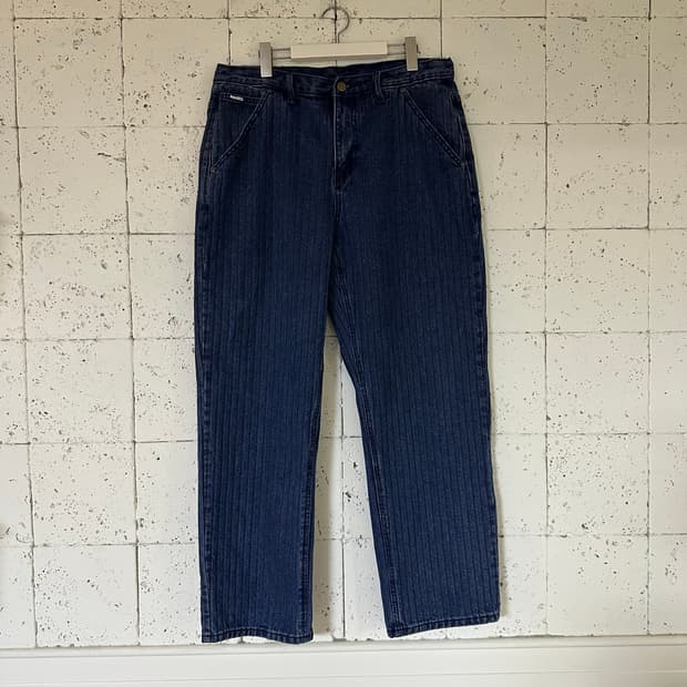 XL 위캔더스 스트라이프 데님