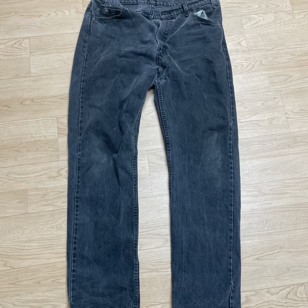 90s 리바이스 505 블랙탭 블랭크탭 블랙그레이