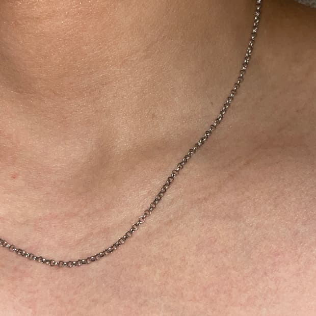 실버 925 클래식 체인 목걸이