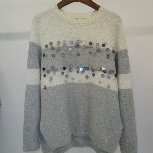 Benetton spangled knit