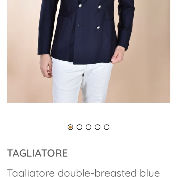 [97] 딸리아또레 신형 은장 더블자켓