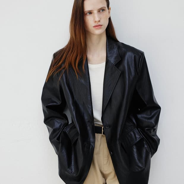 노티아 가죽자켓