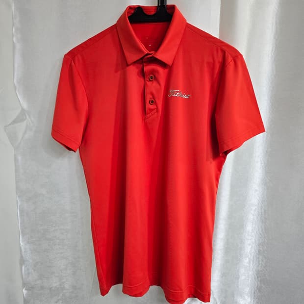 타이틀리스트 주황 반팔 골프웨어 (1984)