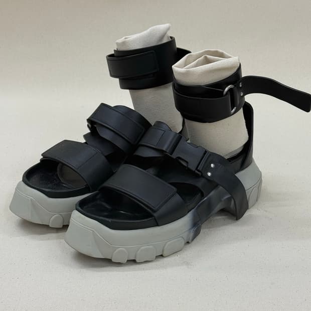 Rick owens / strap tractor sandal / 41-2